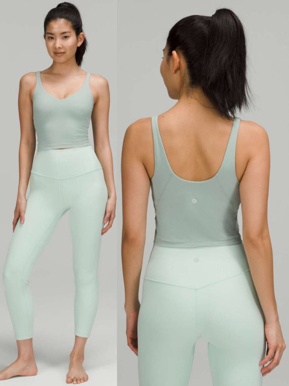 Lululemon Mint Green Nulu Align Tank